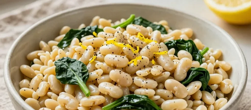 Lemony White Bean Orzo for Busy Nights