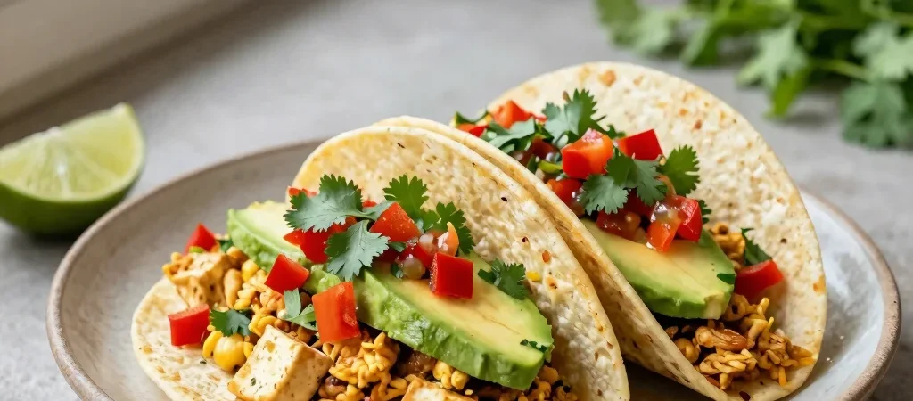 Tofu Scramble Breakfast Tacos